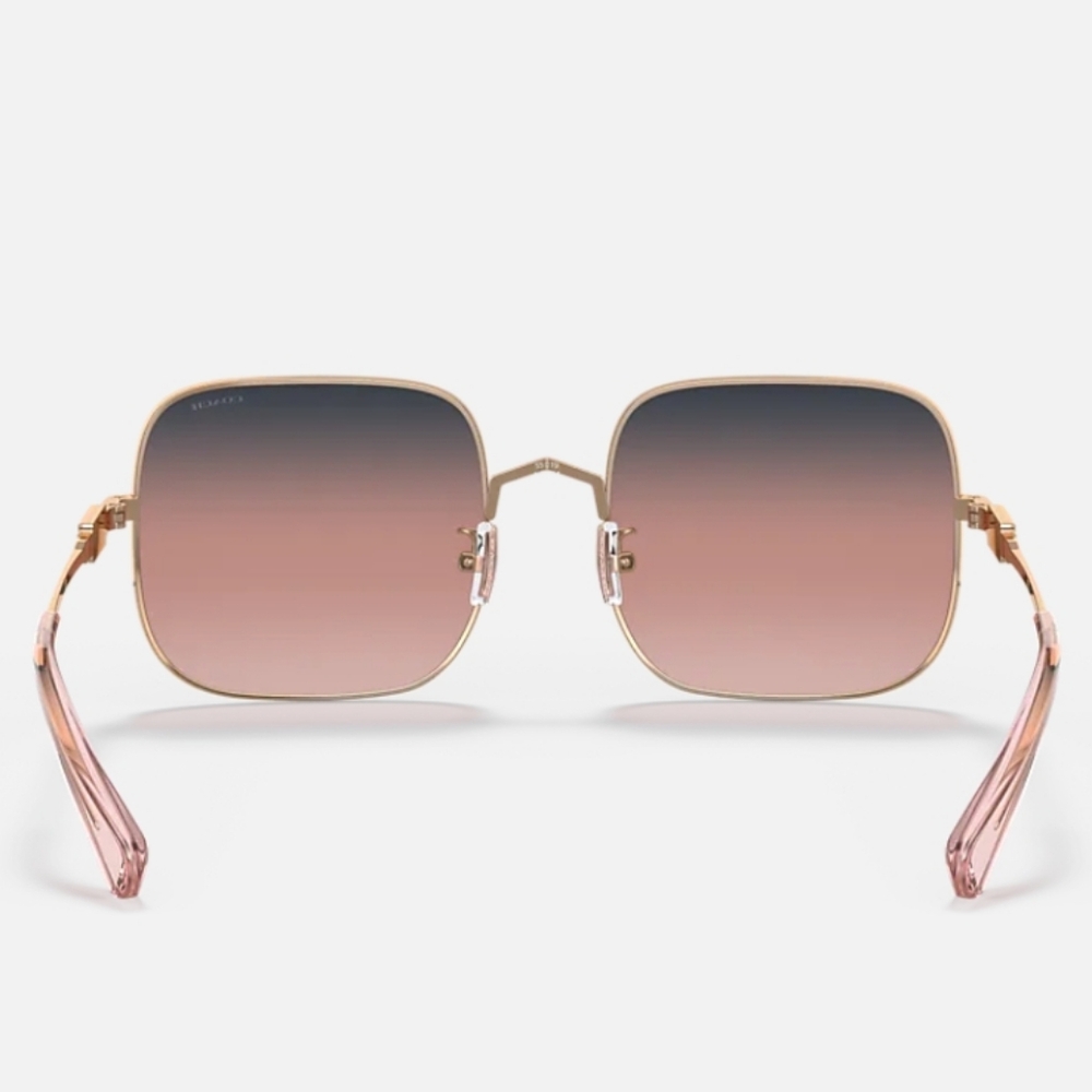 Coach Pink and Gold Sunglasses - Picture 4 of 9